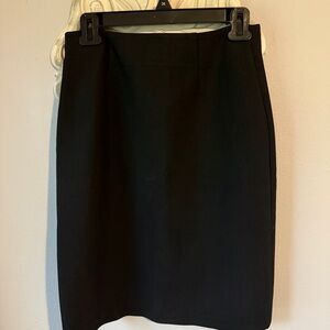 Diane Von Furstenberg Classic Black Pencil Skirt